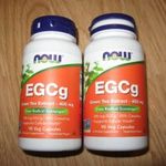 2 NOW EGCg 400mg Zöld tea kivonat 90db-os flavonoid polifenol gyökfogó fotó