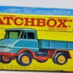 Matchbox No49 Unimog doboz fotó