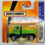 Matchbox Euro Edition Mercedes-Benz Unimog U300 bontatlan bliszterben fotó