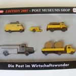 FH21 H0 1: 87 Wiking 80-10 Edition 2005 Posta szett MB L319, Unimog, Büssing, Opel Blitz fotó