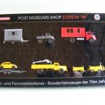 N080 H0 1: 87 Wiking 80-03 Post Museum Shop Edition '99 MB L 1413, Unimog 406, Bogár fotó