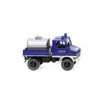 Wiking 037403 H0 Sürgősségi jármű modell Mercedes Benz Unimog U 1300 &quot THW&quot fotó