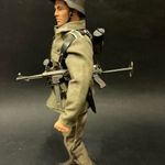 Vintage II. világháborús német katona figura / Wehrmacht katona teljes felszerelésével / USA modell fotó