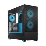 Fractal Design Pop Air RGB Tempered Glass Cyan Core FD-C-POR1A-02 Alkatrész Ház fotó