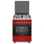 Novacook F6TS40EG RD kombinált tűzhely inox (F6TS40EG RD) fotó