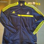 (142.) Adidas Swansea City AFC szurkolói melegítő felső L-es, 2013-2014, használt fotó