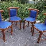 Antik Thonet garnitúra - 4 darab szék + asztal fotó