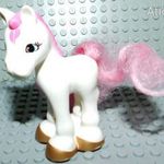 Lego póni csikó - Duplo Horse Baby Foal Pony with Dark Pink Mane and Tail - 57889pb01. fotó