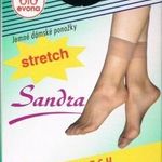 - SANDRA üvegszálas stretch bokafix, 15 DEN, m: 36-38(25), 1 pár 1145 világosszür fotó