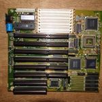 PC-Chips M321 Rev.3.1 386-os alaplap + AMD 386-DX40 Processzor fotó