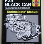 FX4 Black Cab (1958-1997) London Taxi (Austin, Carbodies) Haynes fotó