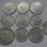 10 Darab aUNC - UNC 10 - 20 - 50 Fillér 1 Forint 1974 - 1992 Közöttiek egyben eladó fotó