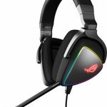 Asus ROG Delta Gamer Over Ear headset Vezetékes Stereo Fekete mikrofon zajelnyomás Hangerő szabál... fotó