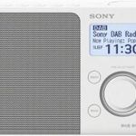 Sony XDR-S61D Koffer rádió DAB+, URH AUX Fehér fotó