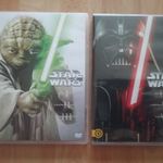 Star Wars 1, 2, 3 és 4, 5, 6. A klasszikus trilógiák. Szinkronizáltak. Szép újszerű állapotban. fotó