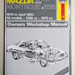 Mazda Montrose és 626 javítási könyv (1979-1983) Haynes fotó