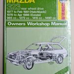 Mazda 323 rwd javítási könyv (1977-1986) Haynes fotó