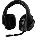 Logitech Gaming G533 Gamer Over Ear headset 7.1 Surround Fekete mikrofon zajelnyomás, Noise Cance... fotó