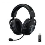 Logitech PRO X Wireless Lightspeed Gaming Headset fekete (981-000907) (981-000907) fotó