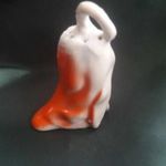 Retro, paprika formájú porcelán sótartó vagy sószóró fotó