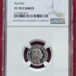 1915 Ferenc József 1/2 korona KB NGC PF70 CAMEO - Pénzverős utánveret fotó