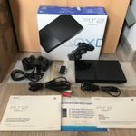 DOBOZOS Sony PlayStation 2 SLIM konzol csomag ( PS2 ) (használt, 1 hónap garanciával) fotó