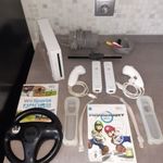 Nintendo Wii konzol (RVL-001 EUR) + 2 db Wii Remote controller + Wii Mariokart játék TESZTELT, Wii08 fotó