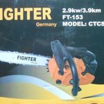 ÚJ FIGHTER EGYKEZES BENZINES BENZINMOTOROS LÁNCFŰRÉSZ GALLYAZÓ 3, 9LE / 25, 4cm3 fotó