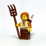 Paraszt EREDETI LEGO egyedi minifigura - Castle Kingdoms - Új fotó