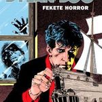 Dylan Dog képregény 12. kötet - Fekete Horror / Dellamorte- 228 oldalas olasz misztikus / horror Bon fotó