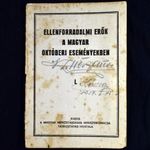 1956 ELLENFORRADALMI ERŐK A MAGYAR OKTÓRBERI ESEMÉNYEKBEN KORABELI KIADVÁNY fotó