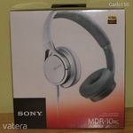 Új! SONY MDR-10RC fejhallgató vezetékes (fekete vagy fehér) összecsukható fotó