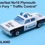 Matchbox Superfast. No10 Plymouth Gran Fury "Traffic Control" fotó