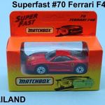 Matchbox Superfast. # 70 Ferrari F40. fotó