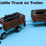 Matchbox Superfast. Dodge Cattle Truck und Trailer. fotó