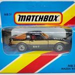 Matchbox MB31 Mazda RX7 dobozában fotó