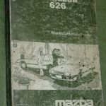 Könyv, MAZDA 626, komplett, műhely, szerviz könyv 1982. német fotó