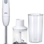 Braun M179-MQ120 PESTO HB Álló mixer 450 W Fehér, Nemesacél fotó