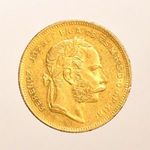 1873 Ferenc József arany 8 Forint -09/01 fotó