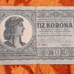 1919 -es 10 Korona bankó "Augusztus" !!!! RITKÁBB!!!(L2172) fotó