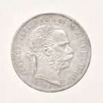 1871 KB Ferenc József ezüst 1 Forint -IX/199 fotó