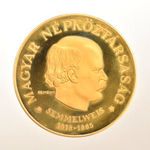 1968 Semmelweis arany 500 Forint PP -09/43 fotó