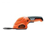 Black & Decker GSL200-QW akkus fűnyíró olló 8 cm 3, 6 V Lítium Fekete, Narancssárga fotó