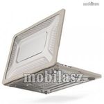 APPLE MacBook Air 13" M2 (2022) (A2681), 2 részes hátlap, Szilikon szegély, Bézs fotó