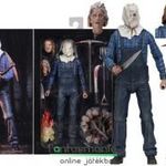 18cm-es Friday the 13th Part 2 Jason figura - Ultimate NECA Péntek 13 zsákos fejű Jason tábortűzzel, fotó