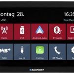 Blaupunkt Mannheim 600 DAB Dupla DIN moniceiver Android Auto?, Kormány távirányító csatlakozó, Há... fotó