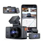 VANTRUE Element 3 Triple WiFi Dash Cam VANTRUE E3 Fotó, Videó, Optika Videokamera fotó