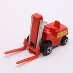 Matchbox SF#15 Fork Lift Truck - "piros villa, festetlen emelő szerkezet, fekete alj" fotó