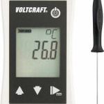 VOLTCRAFT PTM-130 Hőmérséklet mérőműszer -70 - 250 °C Érzékelő típus Pt1000 IP65 Kalibrált: ISO fotó