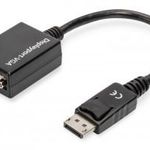 Assmann DisplayPort - VGA Adapter/Converter cable 0, 15m Black AK-340403-001-S Kiegészítő, Kellék ... fotó